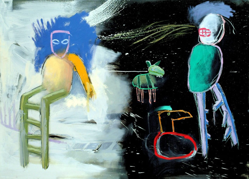 W poszukiwaniu tożsamości II&nbsp;&nbsp;&nbsp;&nbsp;2001&nbsp;&nbsp;&nbsp;&nbsp;olej&nbsp;&nbsp;&nbsp;&nbsp;142 x 193cm